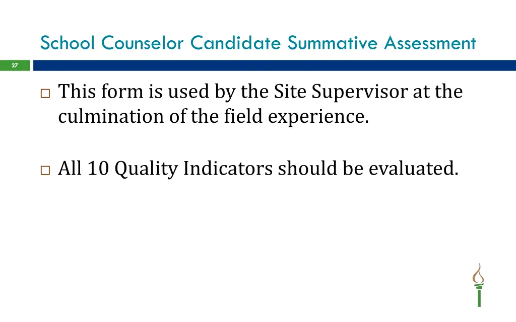 school counselor candidate summative assessment 1