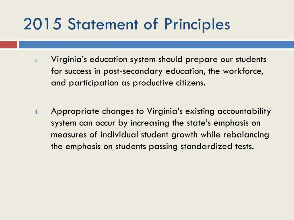 2015 statement of principles