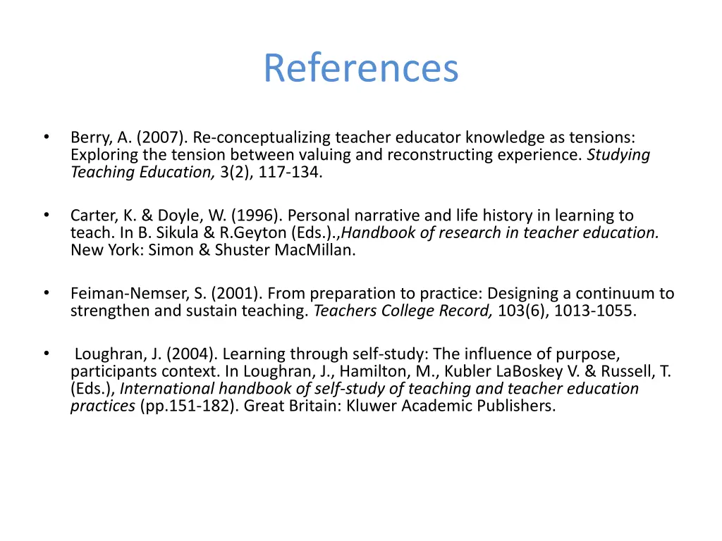 references