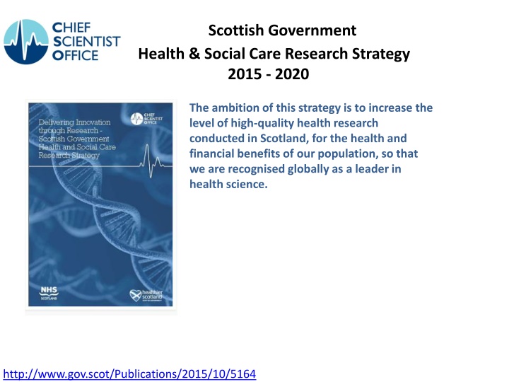 scottish government health social care research