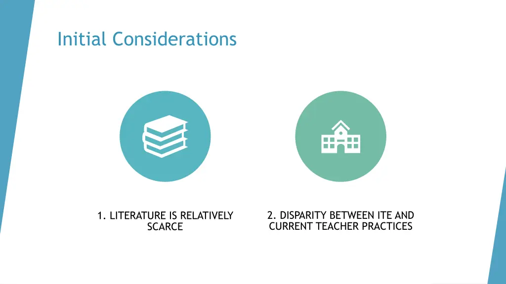 initial considerations