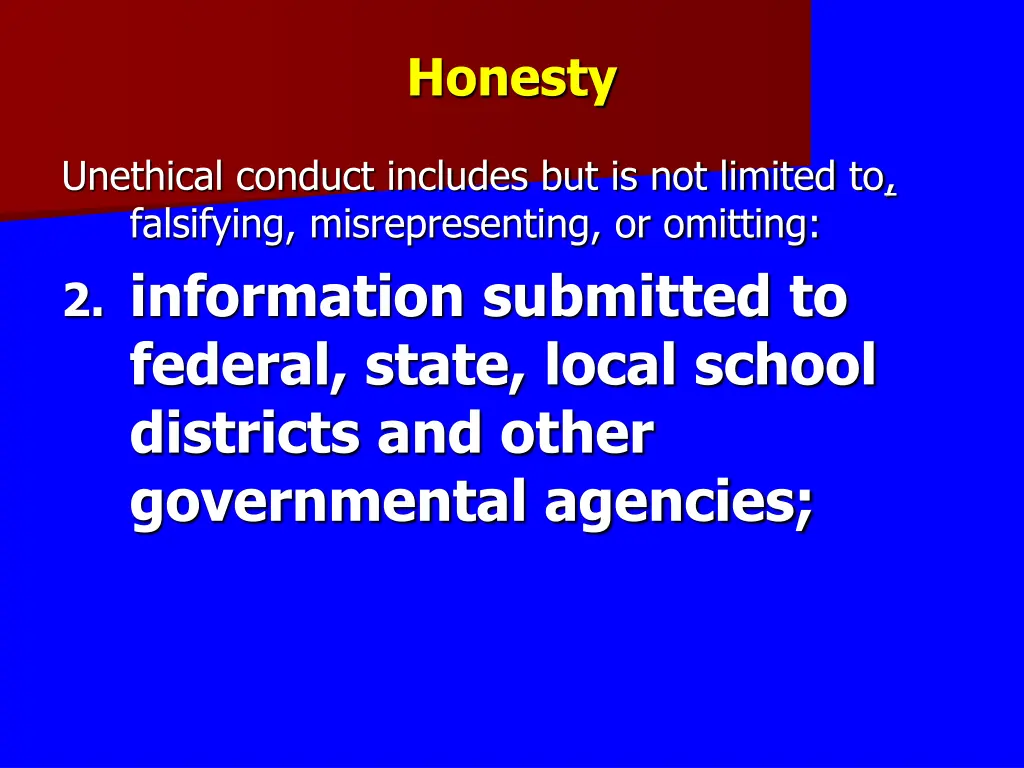 honesty 1