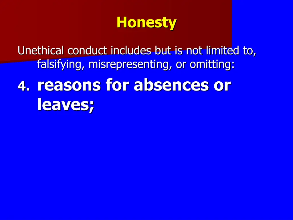 honesty 3