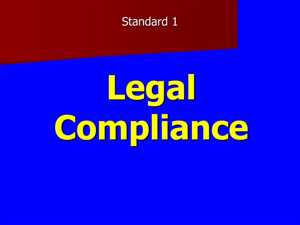 standard 1