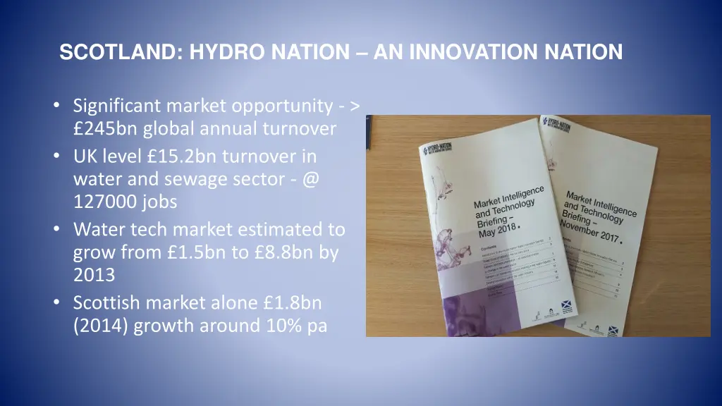 scotland hydro nation an innovation nation