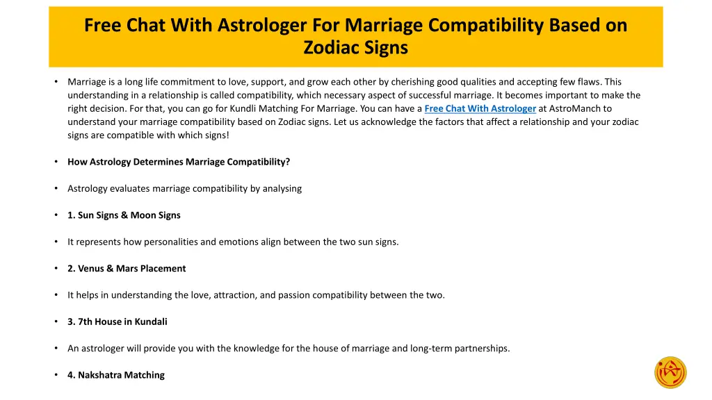free chat with astrologer for marriage 1