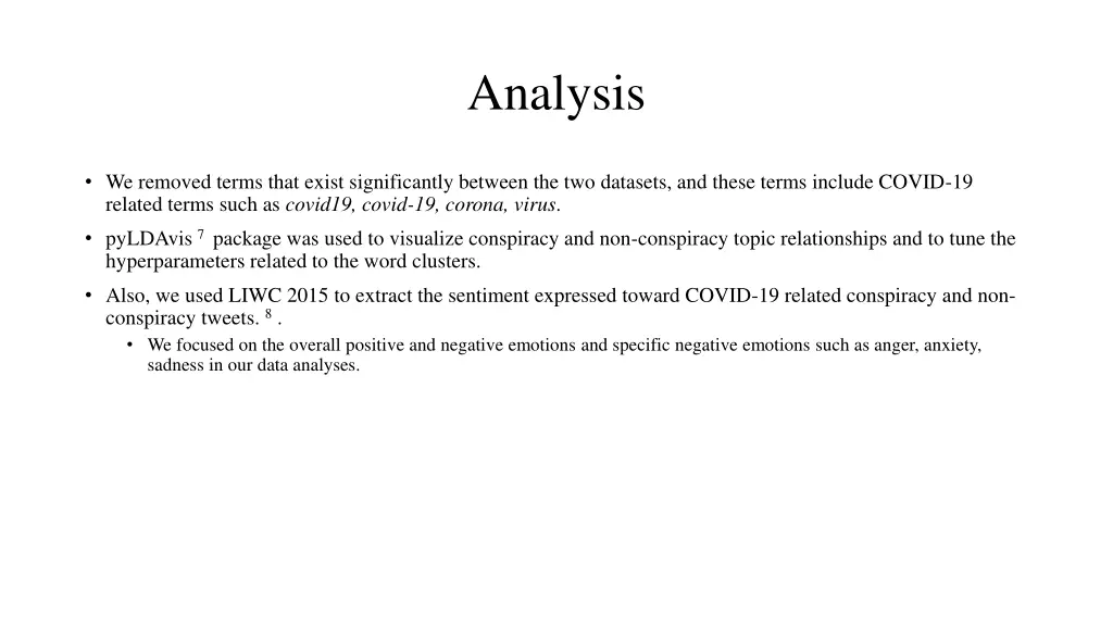 analysis