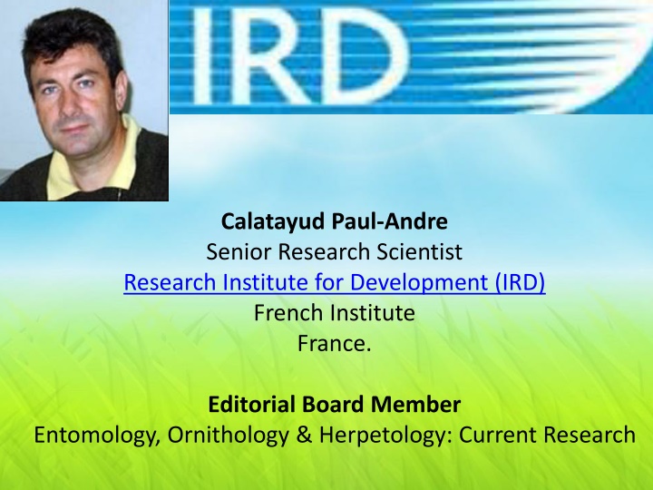 calatayud paul andre senior research scientist