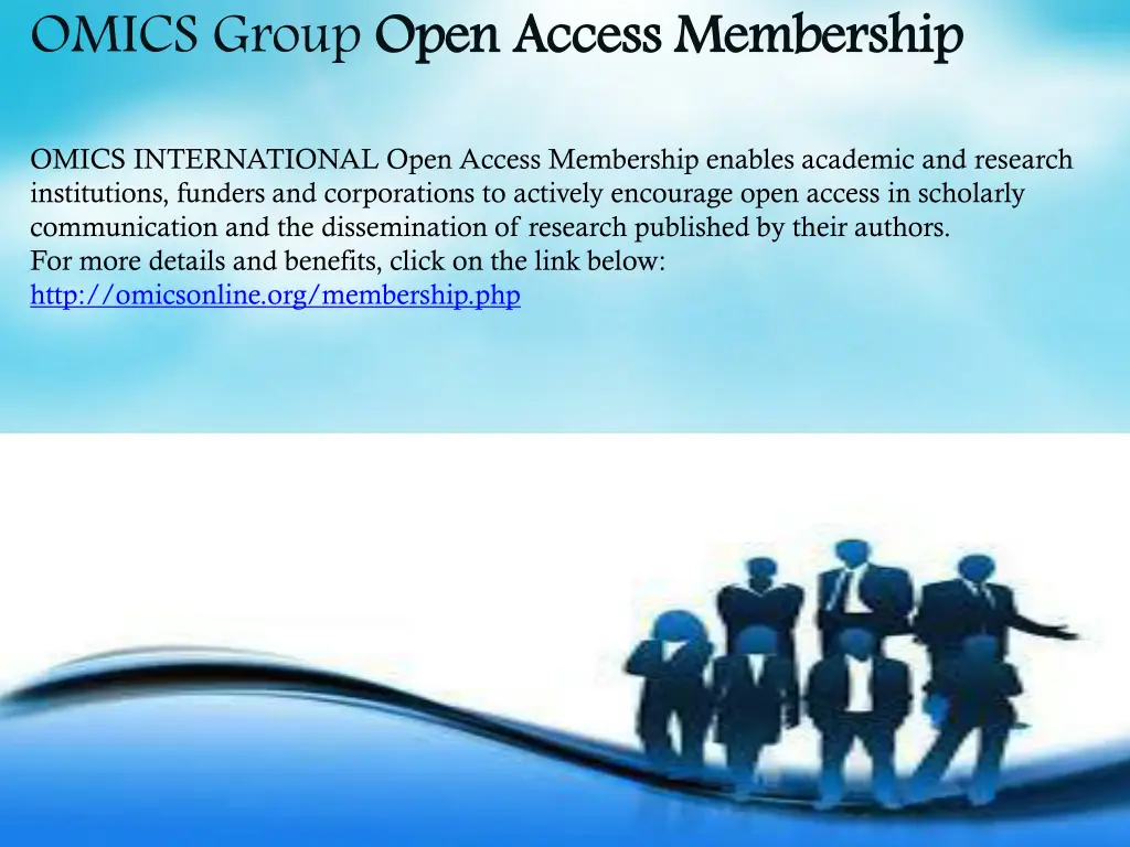 omics group open access membership