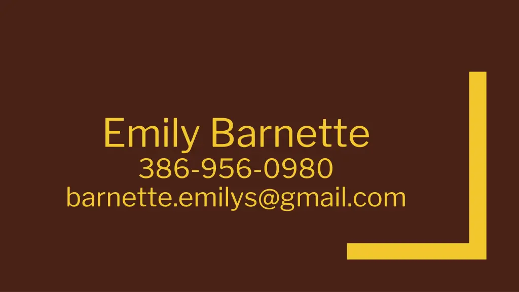 emily barnette 386 956 0980 barnette emilys@gmail