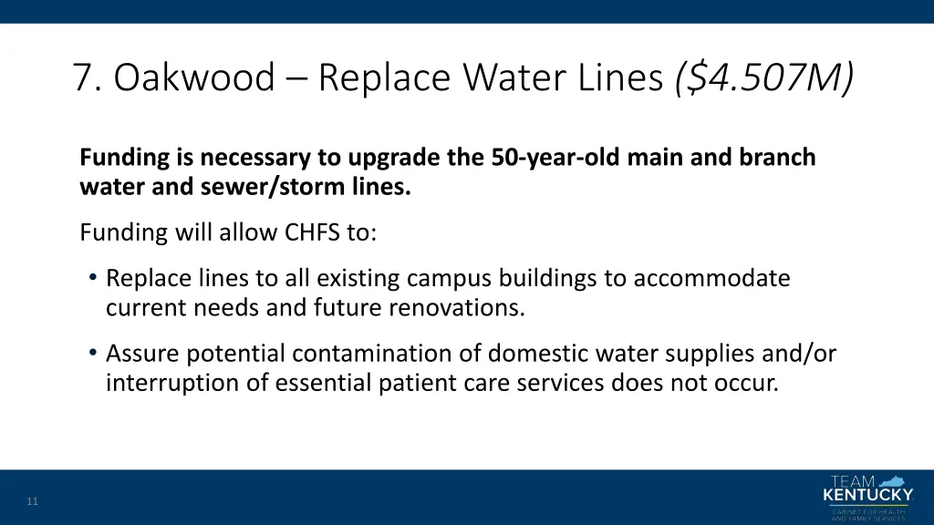 7 oakwood replace water lines 4 507m