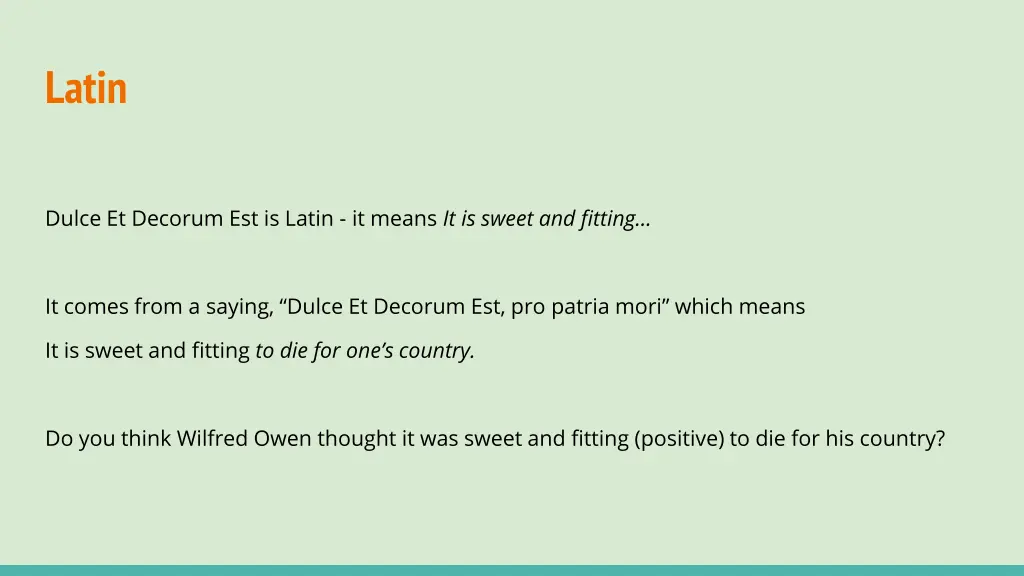 latin