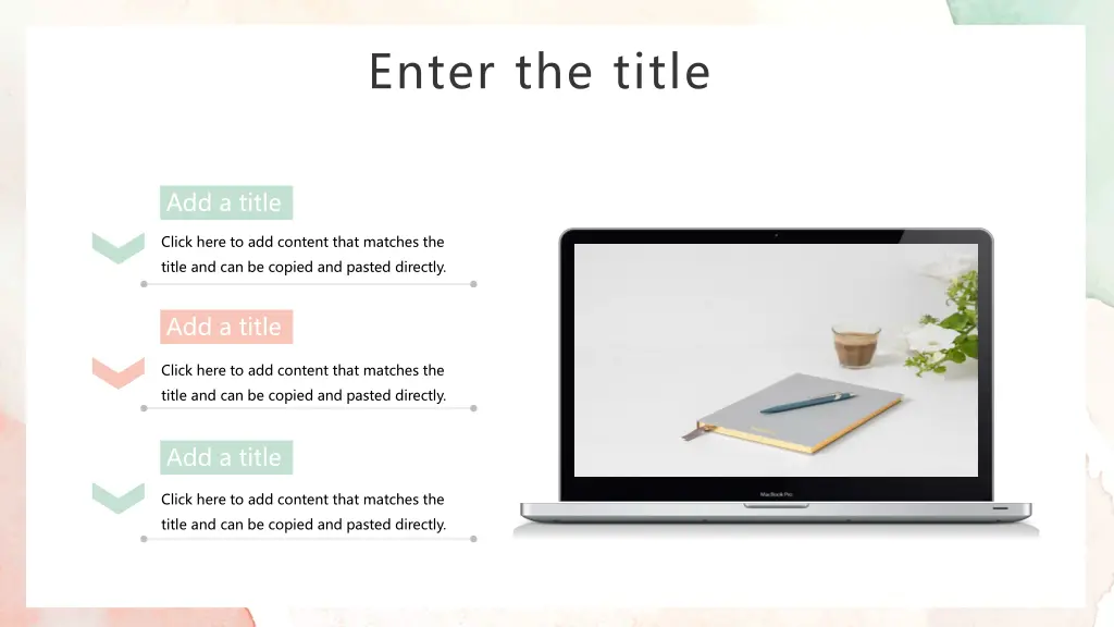 enter the title 1