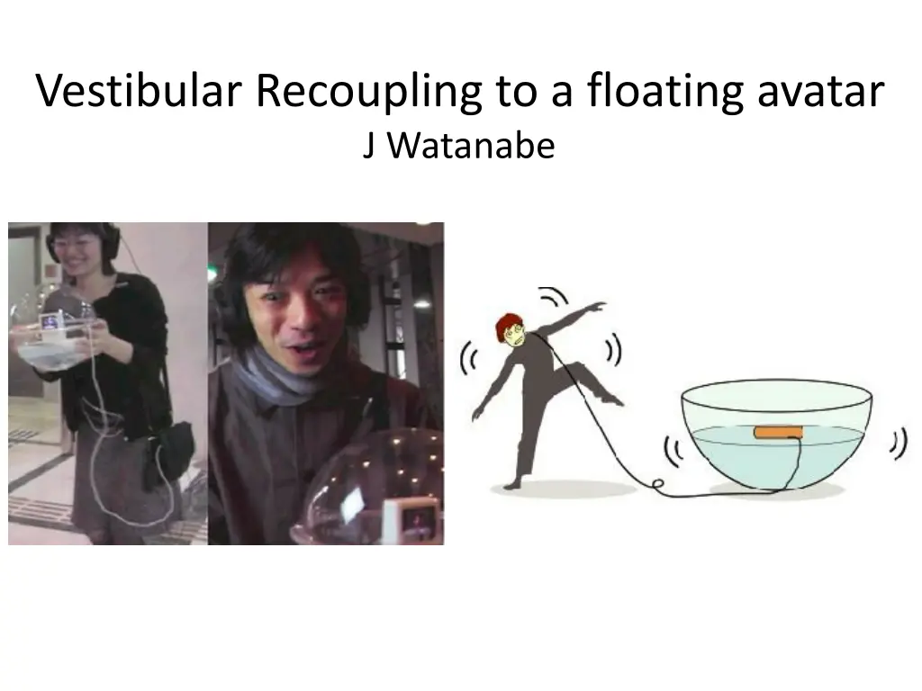 vestibular recoupling to a floating avatar