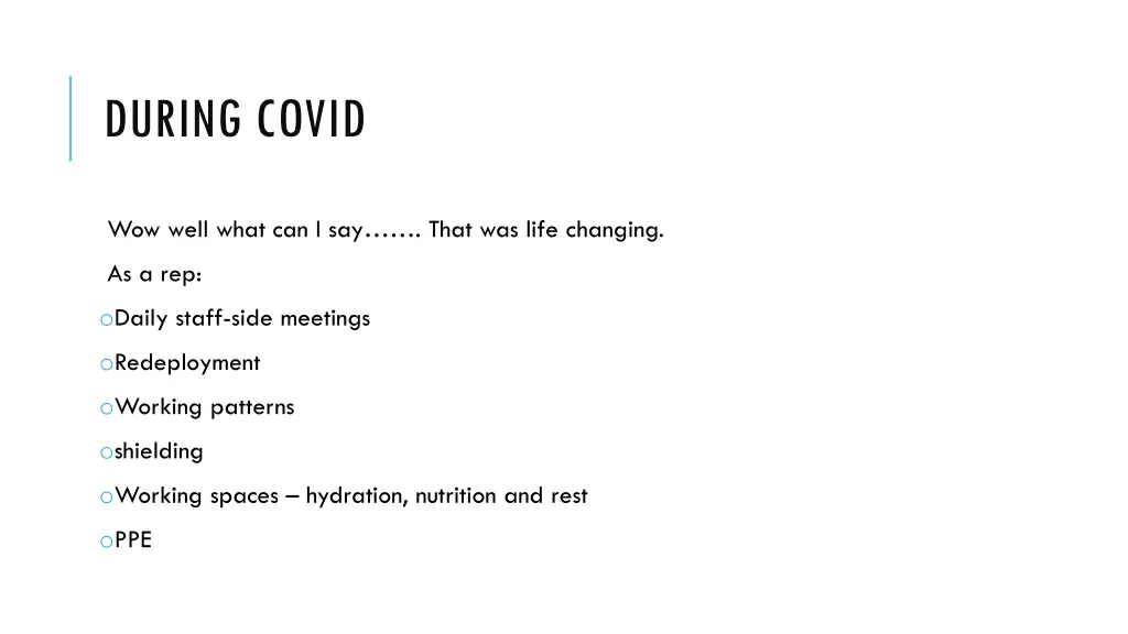 during covid