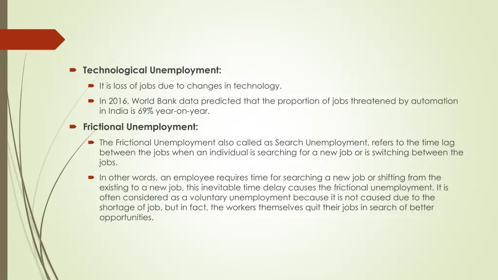 technological unemployment
