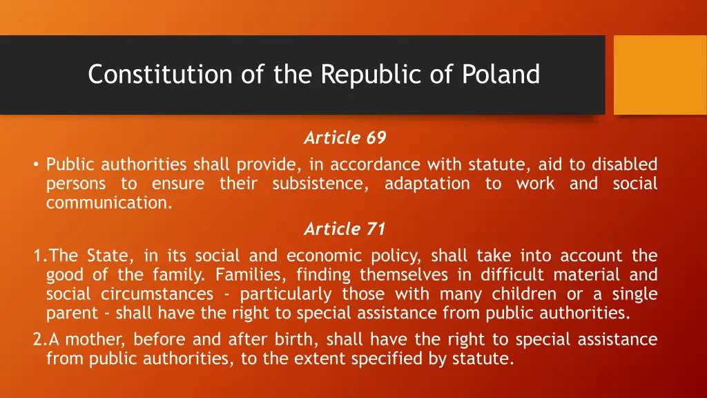constitution of the republic of poland 2