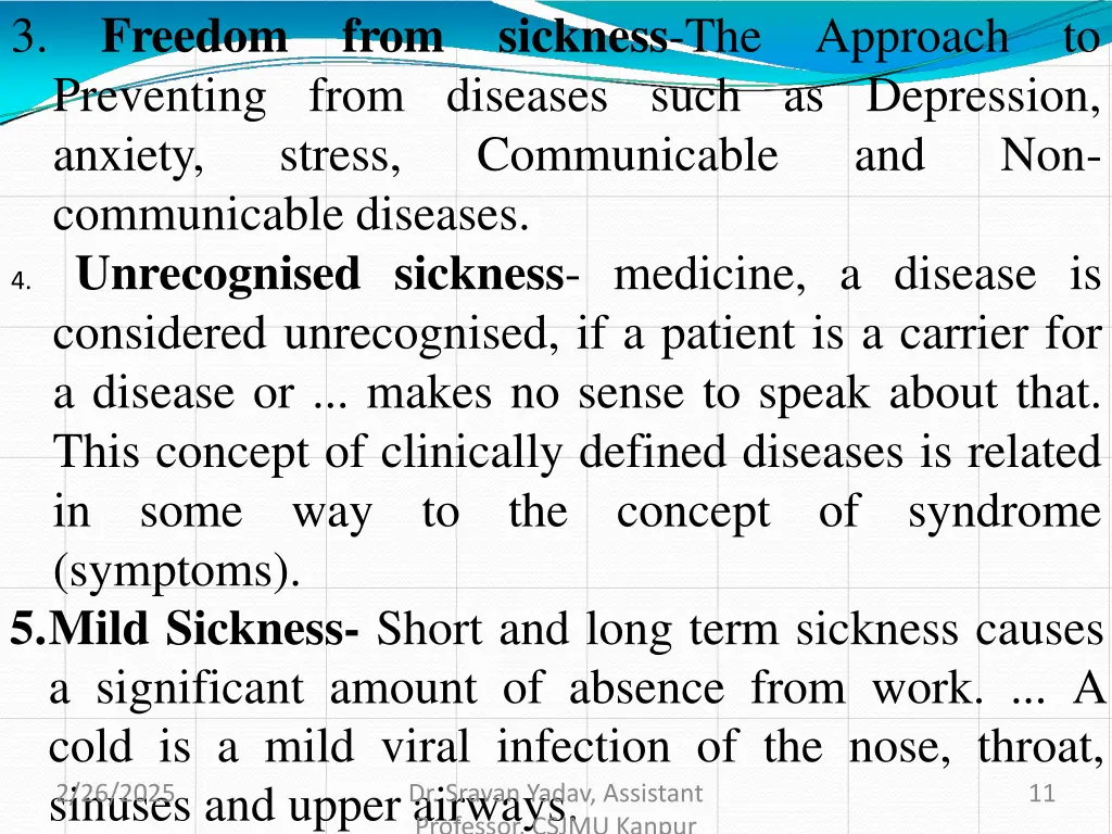 freedom preventing anxiety communicable diseases