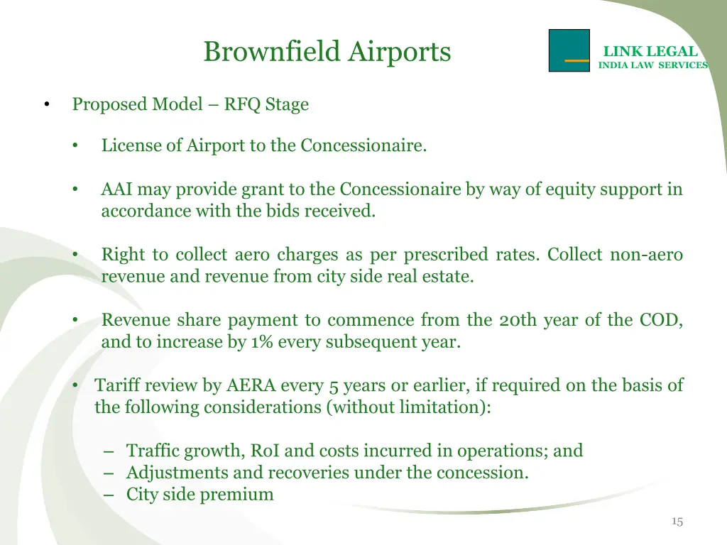 brownfield airports 1