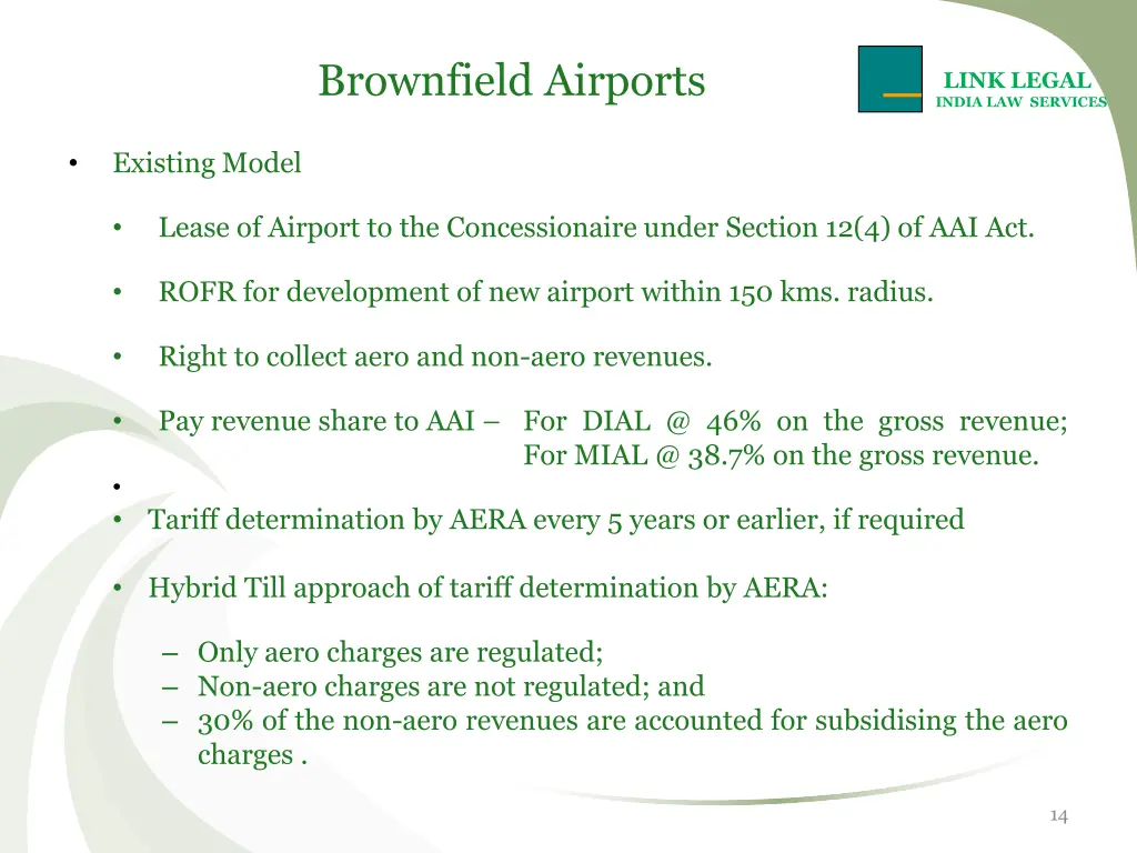 brownfield airports