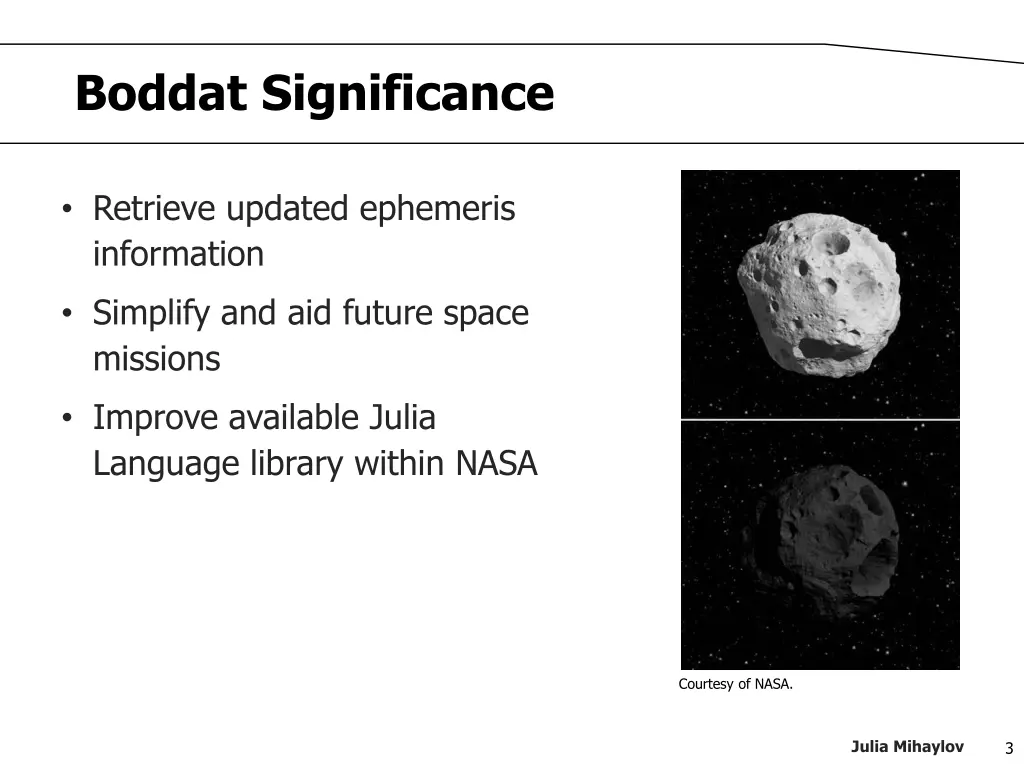 boddat significance