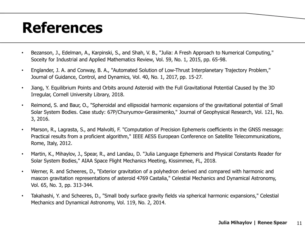 references