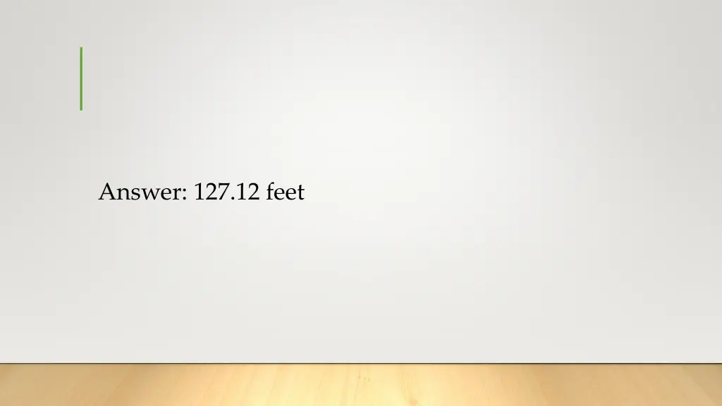 answer 127 12 feet