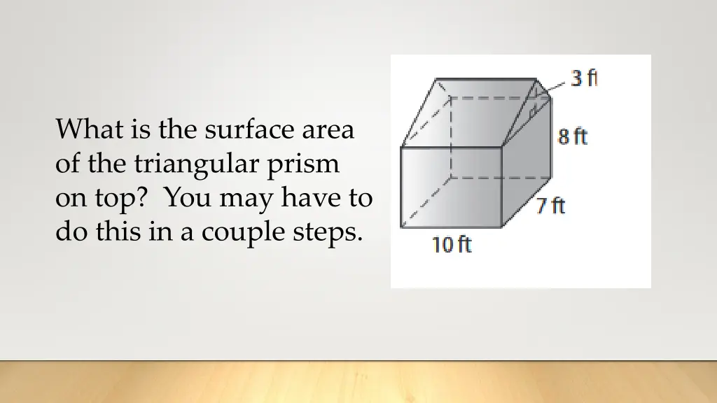 what is the surface area of the triangular prism