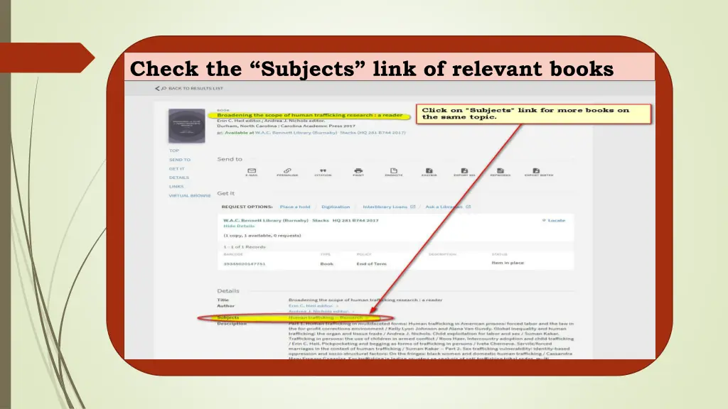 check the subjects link of relevant books