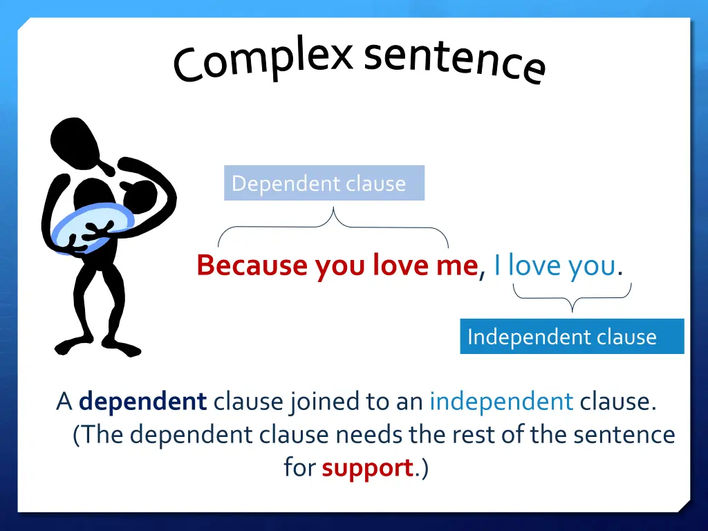 c o m p l e x s e n t e n c e