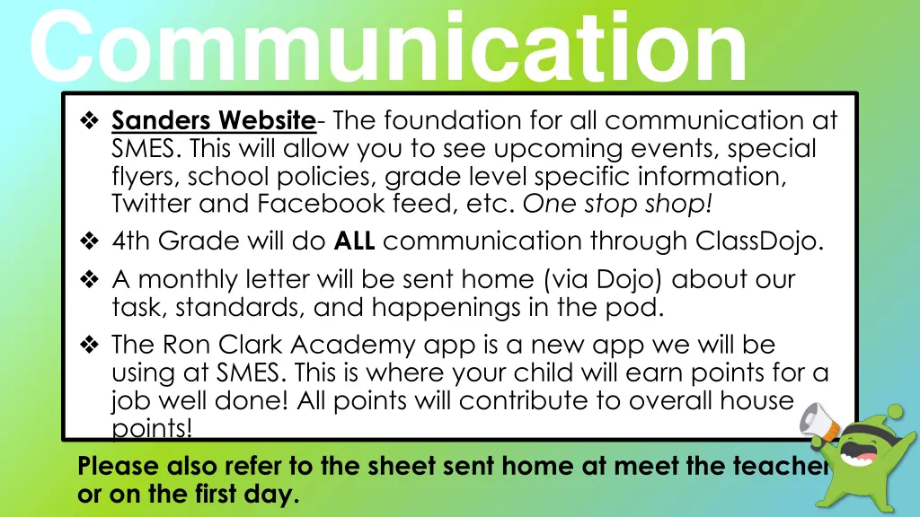 communication