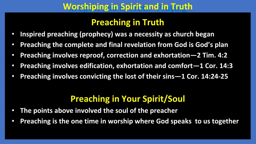 worshiping in spirit and in truth 4