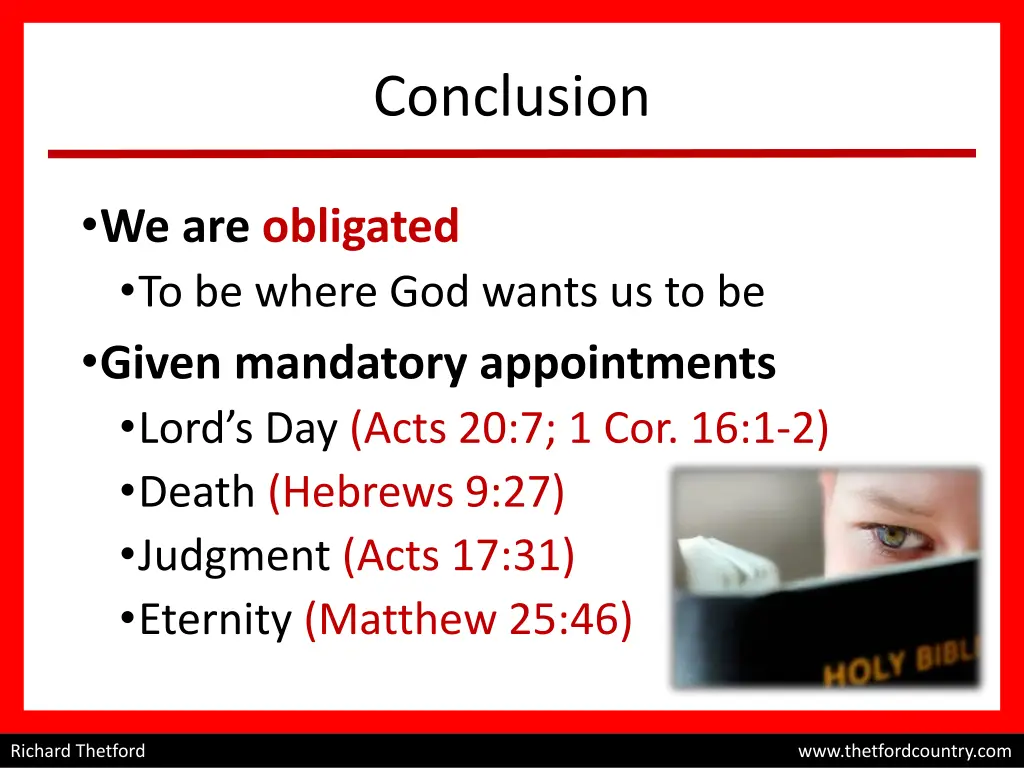 conclusion