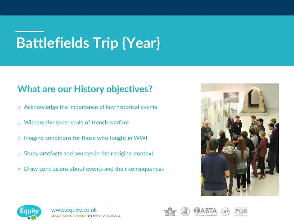 battlefields trip year