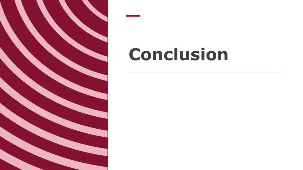 conclusion