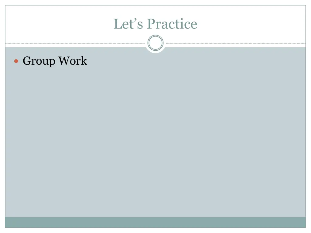 let s practice