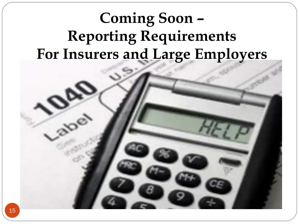 coming soon reporting requirements for insurers