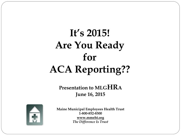 it s 2015 are you ready for aca reporting