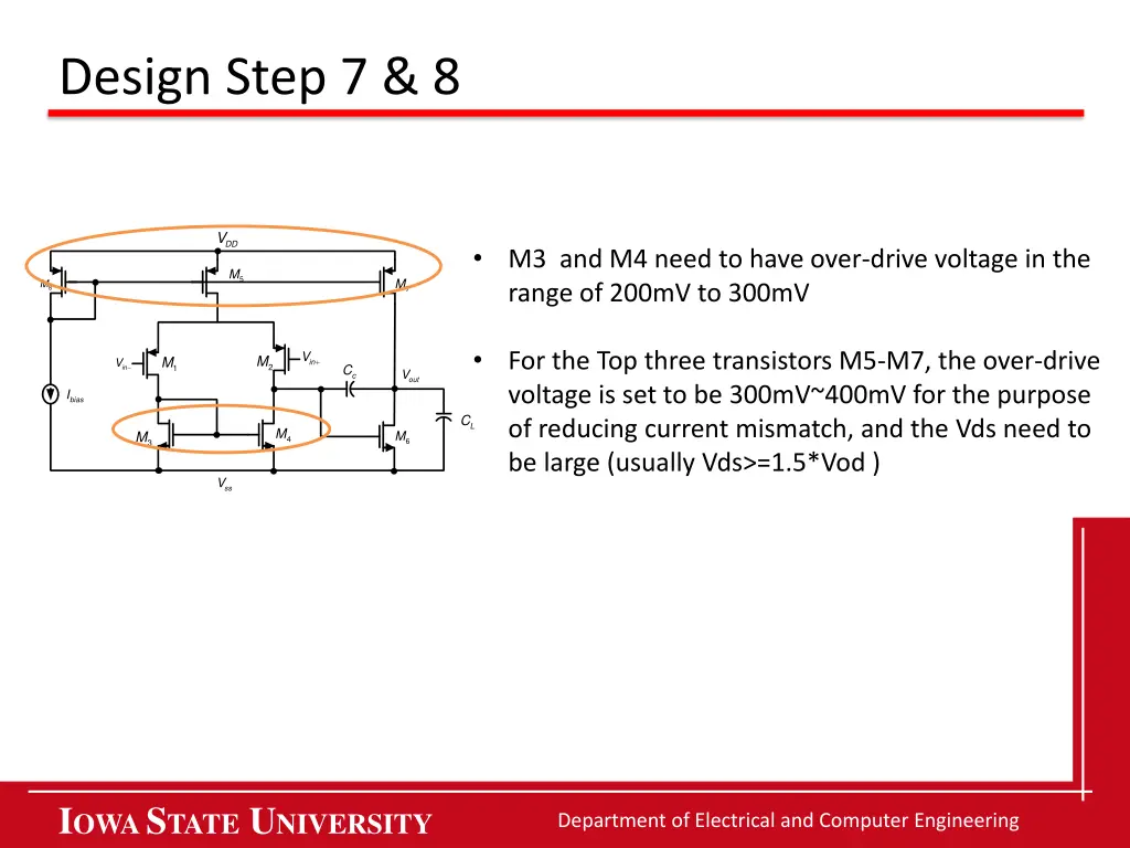 design step 7 8
