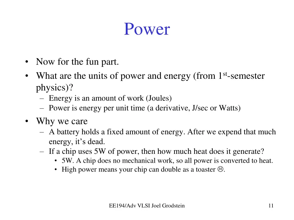 power
