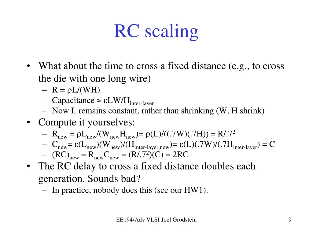 rc scaling 1