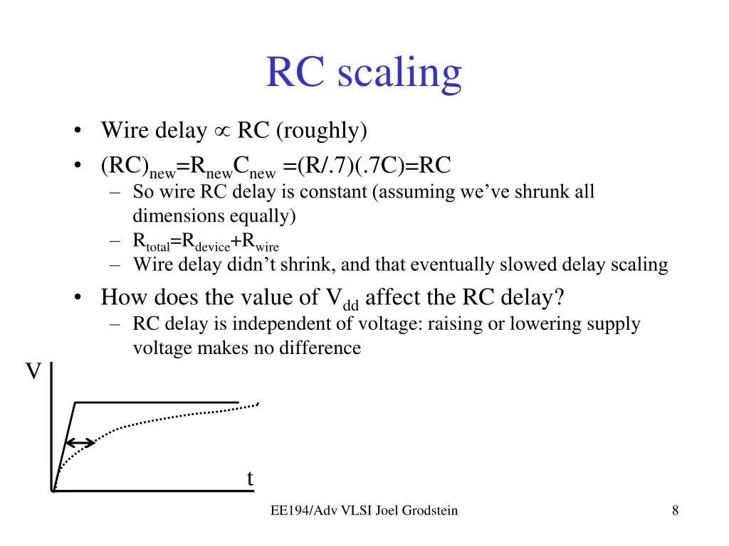 rc scaling