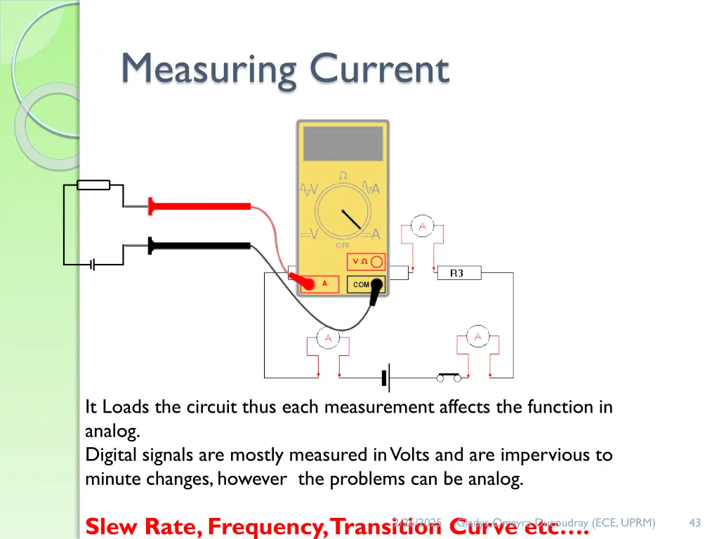 measuring current