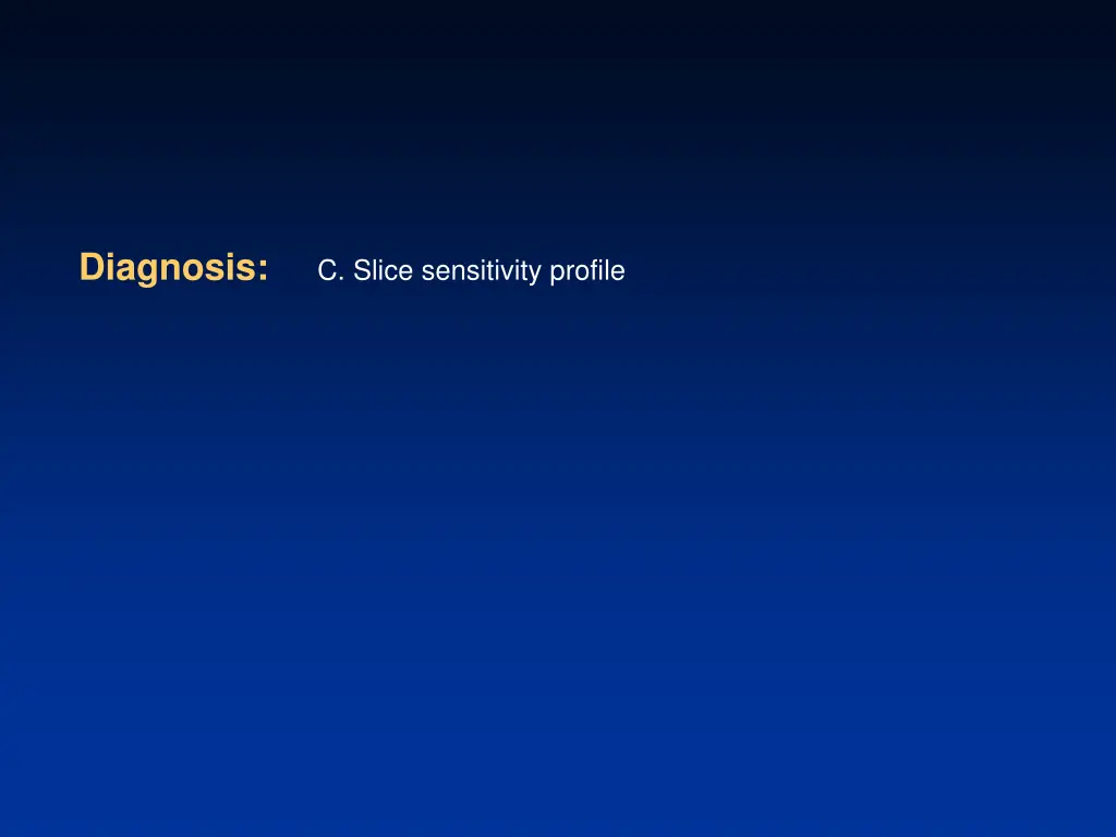 diagnosis
