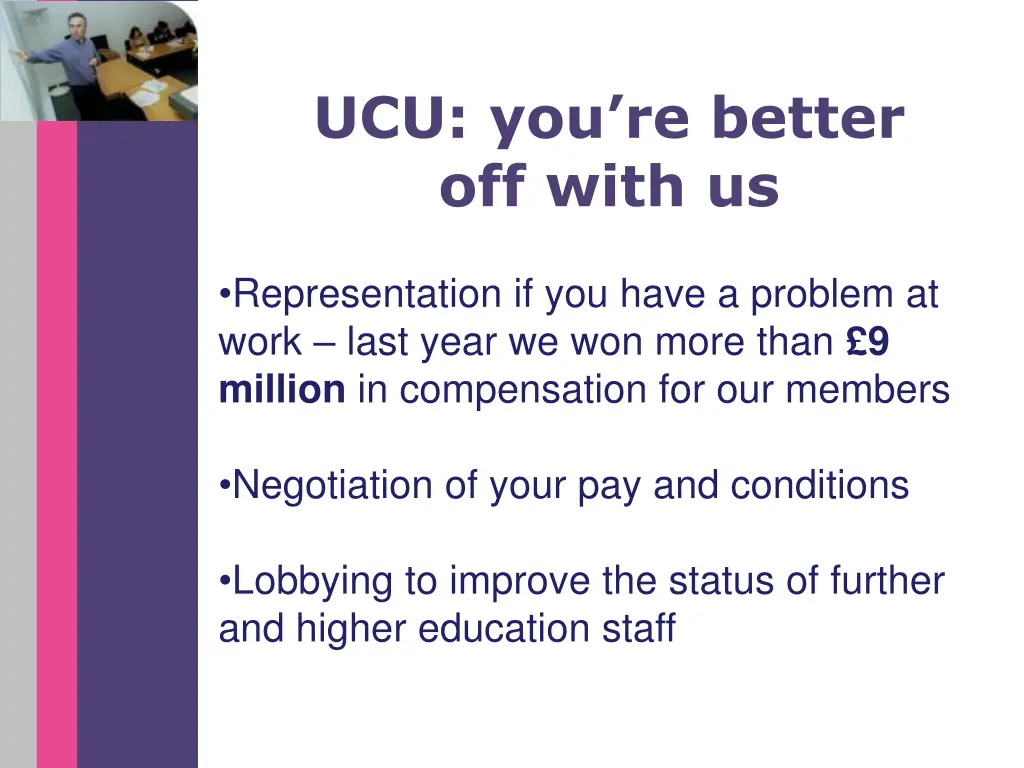 ucu you re better off with us