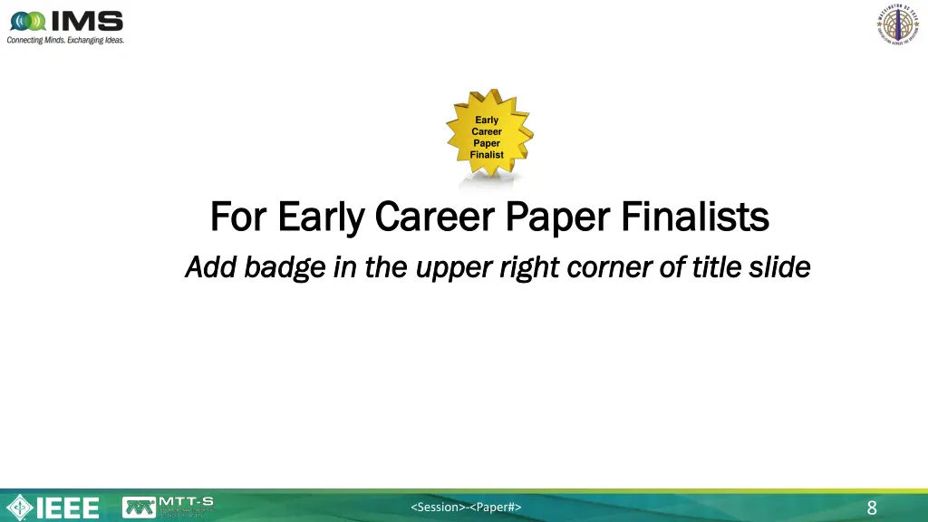 early career paper finalist