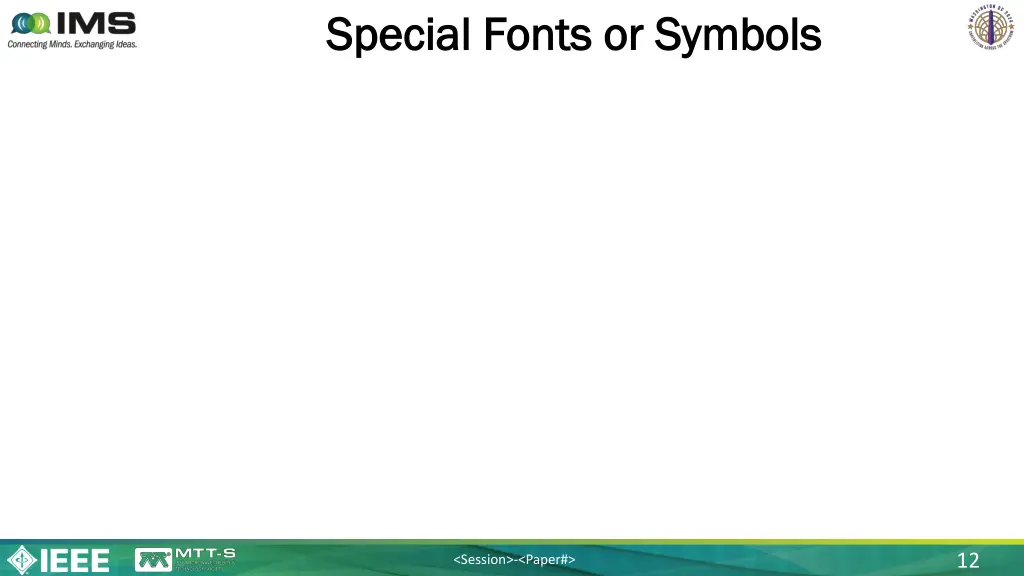 special fonts or symbols special fonts or symbols