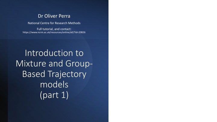 dr oliver perra