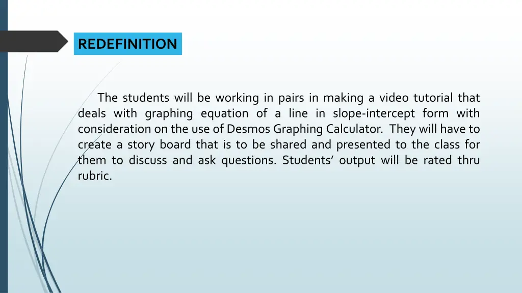 redefinition