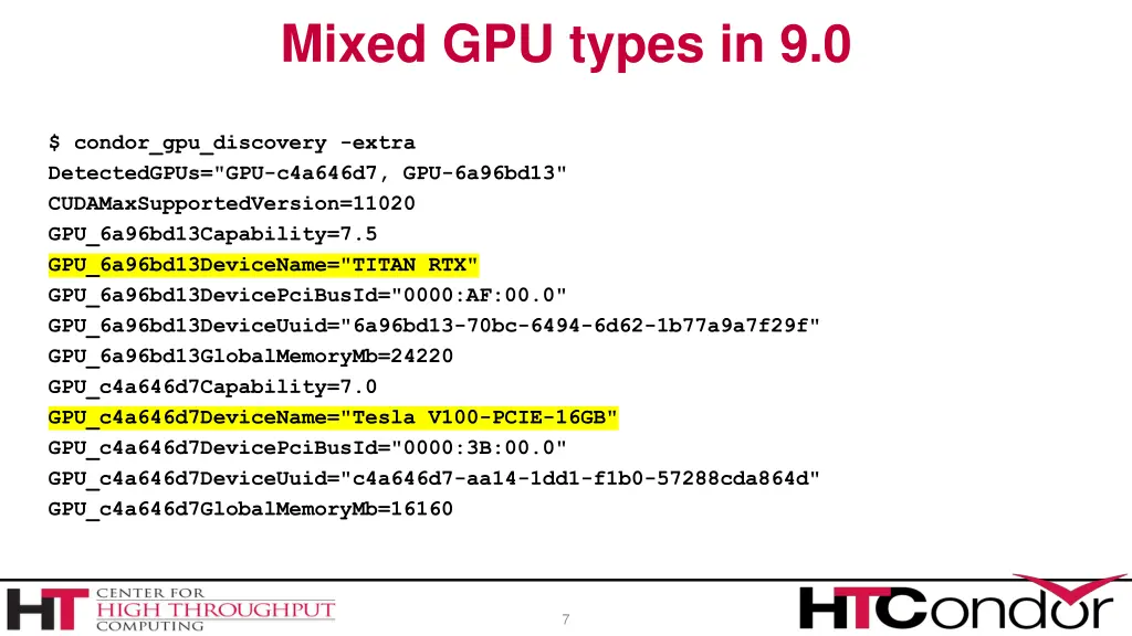 mixed gpu types in 9 0